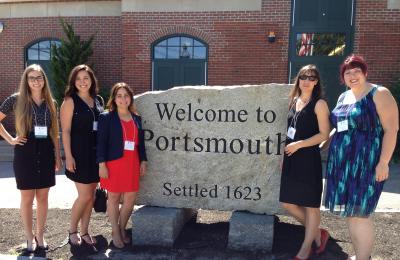 L’équipe TRACE lors de l'International Family Violence and Child Victimization Research Conference (IFVCVRC) 2016, à Porthmouth au New Hampshire (États-Unis)