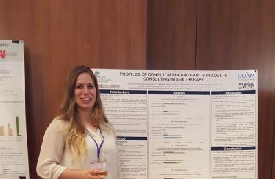 Anne-Julie Lafrenaye-Dugas (étudiante Ph.D.) au congrès international Society for Sex Therapy and Research (SSTAR) 2017
